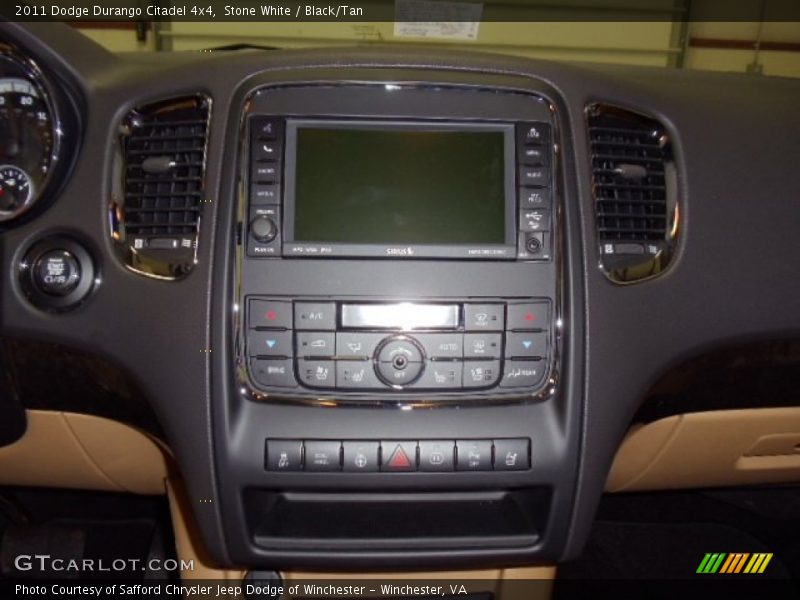 Stone White / Black/Tan 2011 Dodge Durango Citadel 4x4