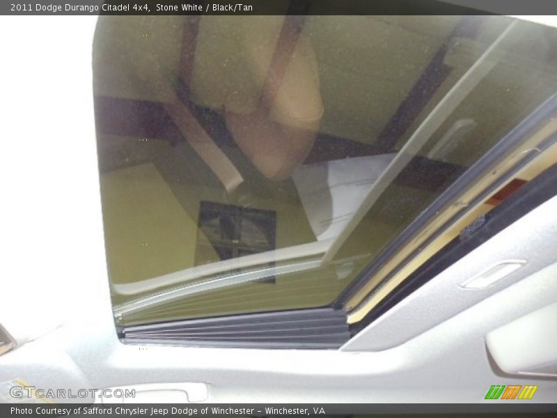 Stone White / Black/Tan 2011 Dodge Durango Citadel 4x4