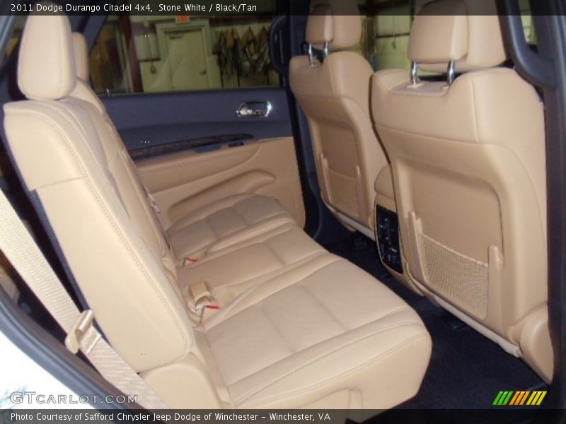 Stone White / Black/Tan 2011 Dodge Durango Citadel 4x4