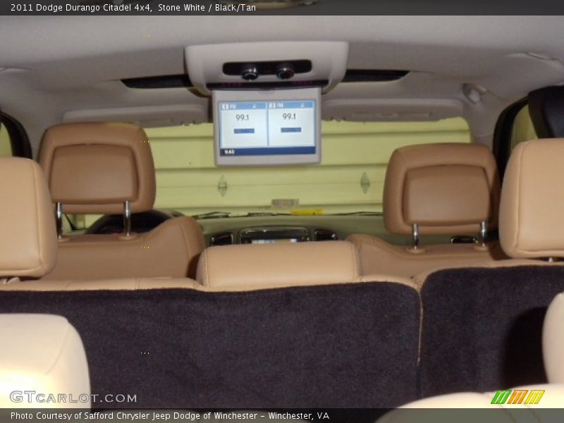 Stone White / Black/Tan 2011 Dodge Durango Citadel 4x4