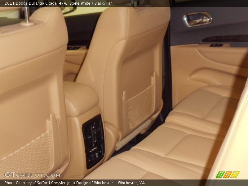 Stone White / Black/Tan 2011 Dodge Durango Citadel 4x4