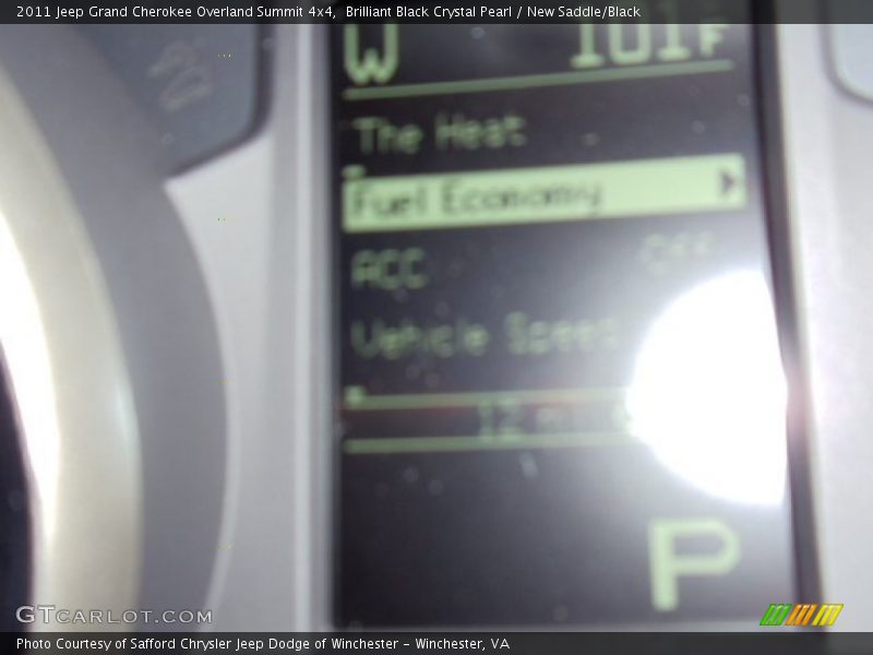 Brilliant Black Crystal Pearl / New Saddle/Black 2011 Jeep Grand Cherokee Overland Summit 4x4