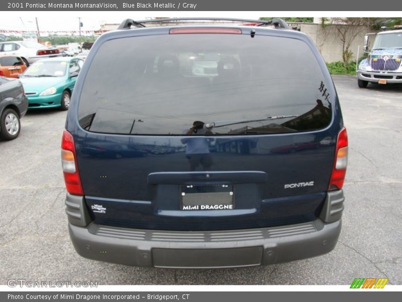 Blue Black Metallic / Gray 2001 Pontiac Montana MontanaVision
