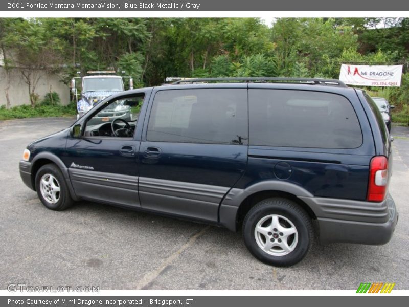 Blue Black Metallic / Gray 2001 Pontiac Montana MontanaVision