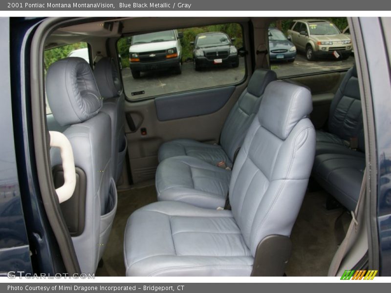 Blue Black Metallic / Gray 2001 Pontiac Montana MontanaVision