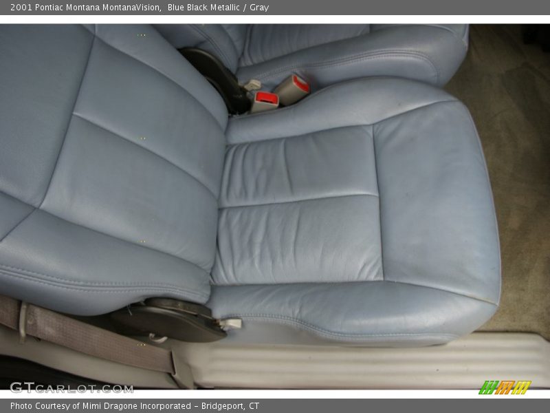 Blue Black Metallic / Gray 2001 Pontiac Montana MontanaVision