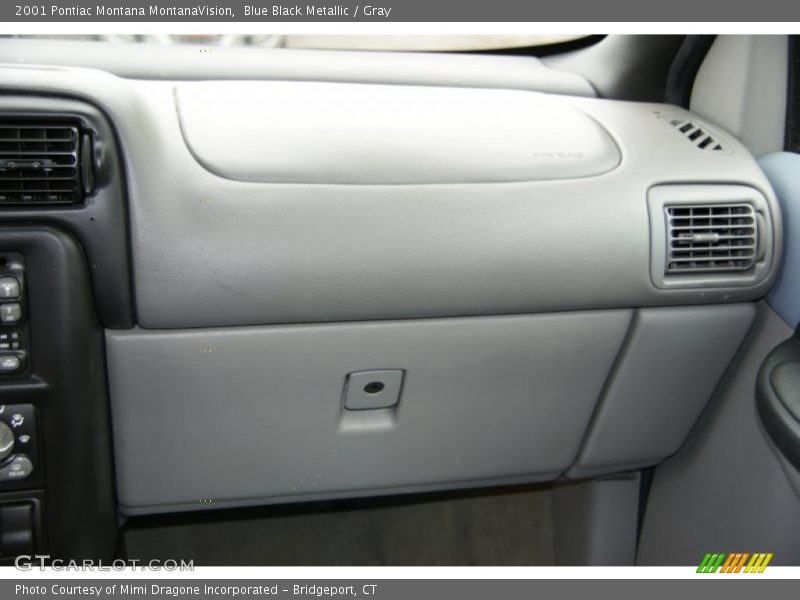 Blue Black Metallic / Gray 2001 Pontiac Montana MontanaVision
