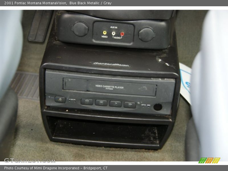 Blue Black Metallic / Gray 2001 Pontiac Montana MontanaVision