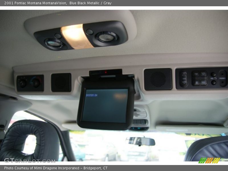 Blue Black Metallic / Gray 2001 Pontiac Montana MontanaVision