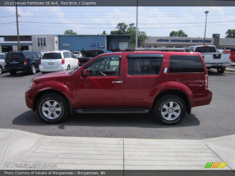 Red Brick / Graphite 2010 Nissan Pathfinder SE 4x4