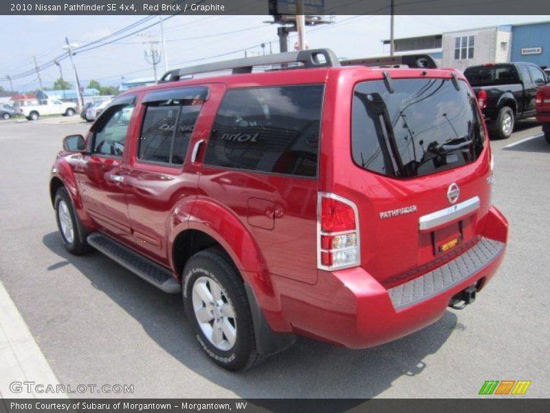 Red Brick / Graphite 2010 Nissan Pathfinder SE 4x4