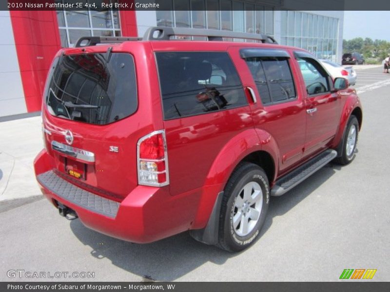  2010 Pathfinder SE 4x4 Red Brick