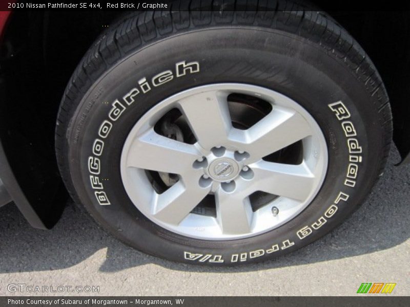  2010 Pathfinder SE 4x4 Wheel