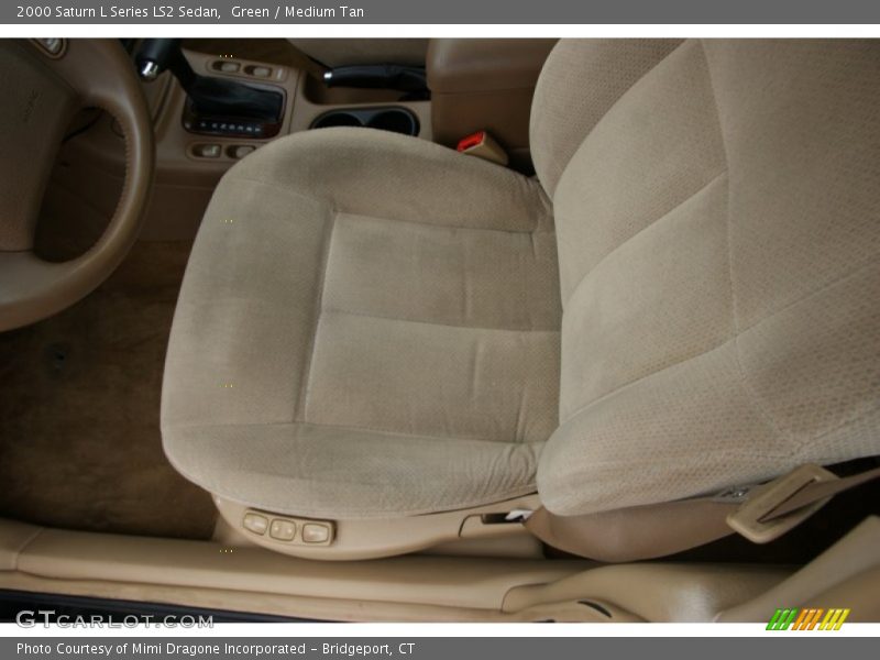 Green / Medium Tan 2000 Saturn L Series LS2 Sedan