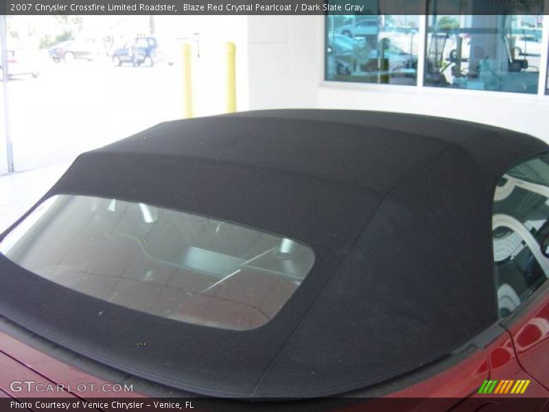 Blaze Red Crystal Pearlcoat / Dark Slate Gray 2007 Chrysler Crossfire Limited Roadster