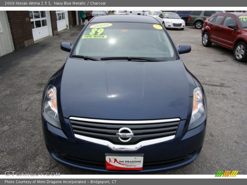 Navy Blue Metallic / Charcoal 2009 Nissan Altima 2.5 S