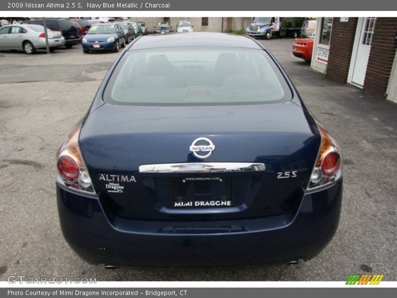 Navy Blue Metallic / Charcoal 2009 Nissan Altima 2.5 S