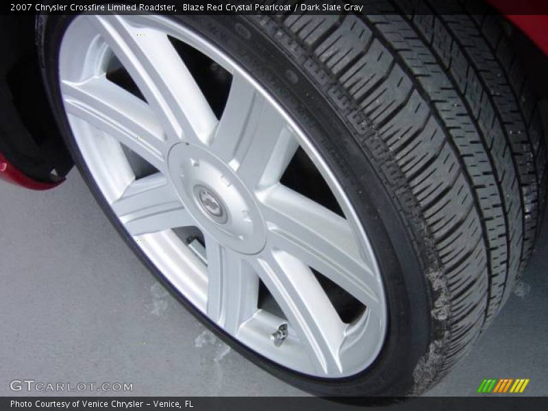Blaze Red Crystal Pearlcoat / Dark Slate Gray 2007 Chrysler Crossfire Limited Roadster