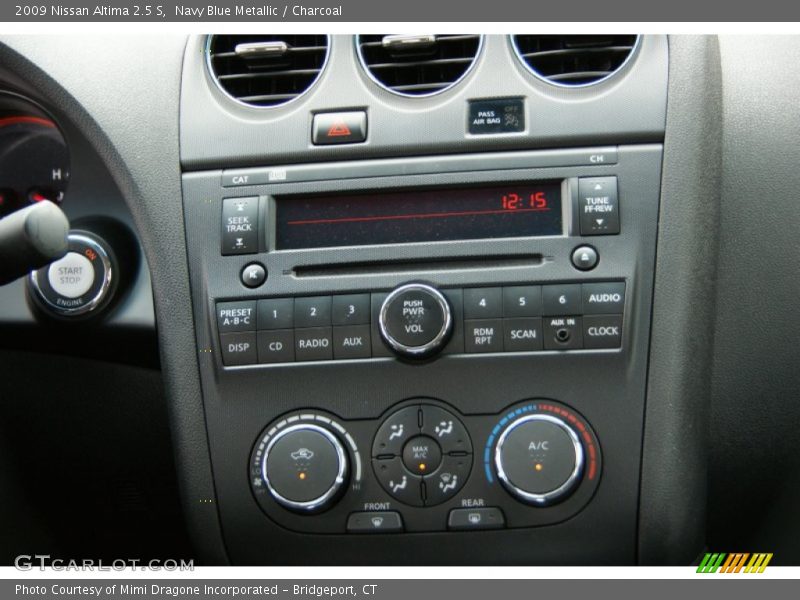 Navy Blue Metallic / Charcoal 2009 Nissan Altima 2.5 S
