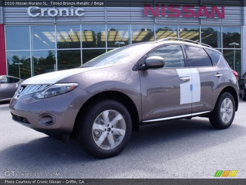Tinted Bronze Metallic / Beige 2010 Nissan Murano SL
