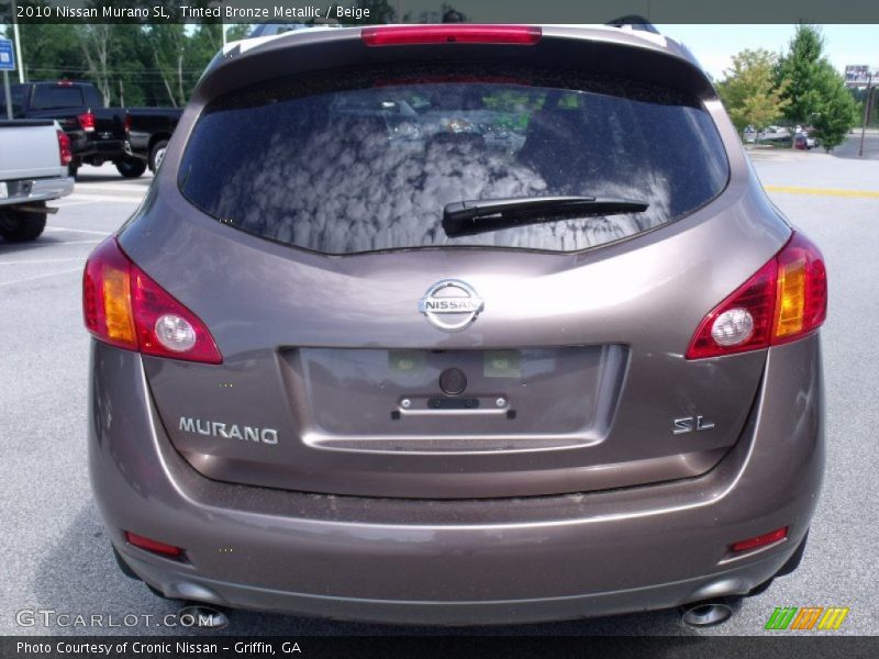 Tinted Bronze Metallic / Beige 2010 Nissan Murano SL