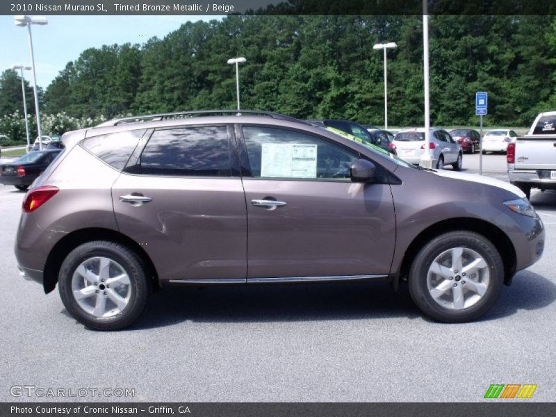 Tinted Bronze Metallic / Beige 2010 Nissan Murano SL