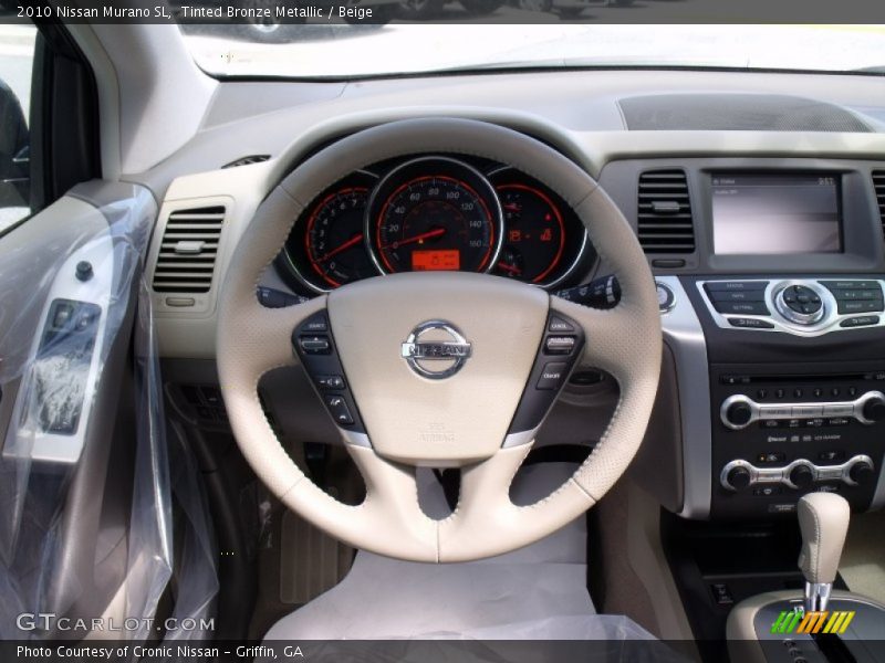 Tinted Bronze Metallic / Beige 2010 Nissan Murano SL