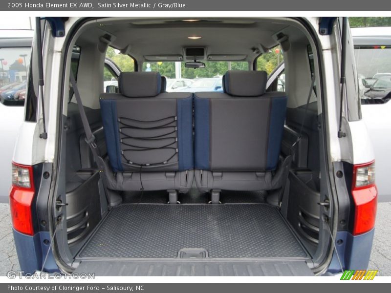 Satin Silver Metallic / Gray/Blue 2005 Honda Element EX AWD