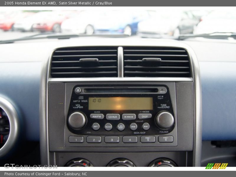 Satin Silver Metallic / Gray/Blue 2005 Honda Element EX AWD