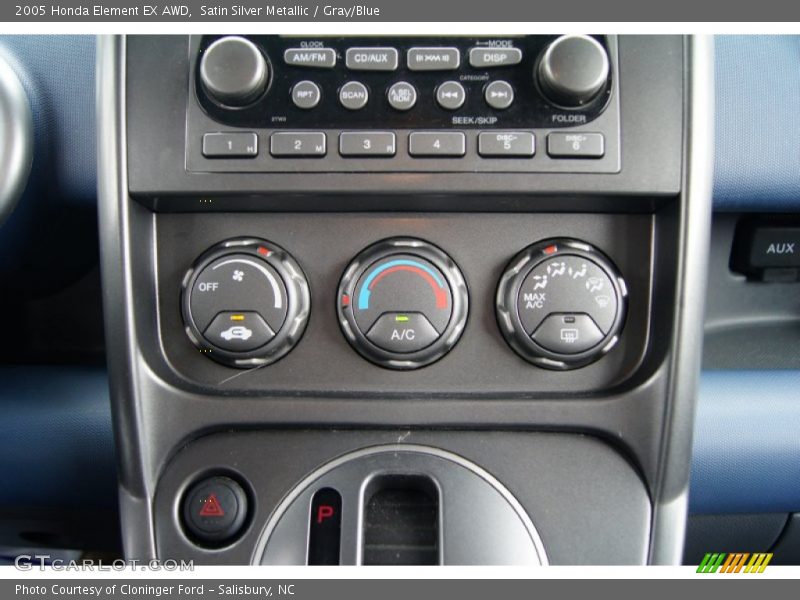 Satin Silver Metallic / Gray/Blue 2005 Honda Element EX AWD