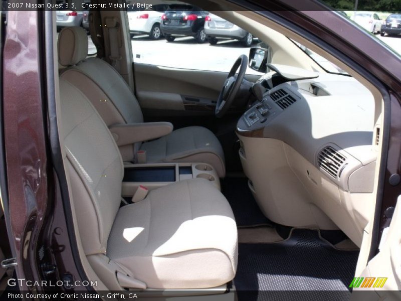 Chestnut Metallic / Beige 2007 Nissan Quest 3.5