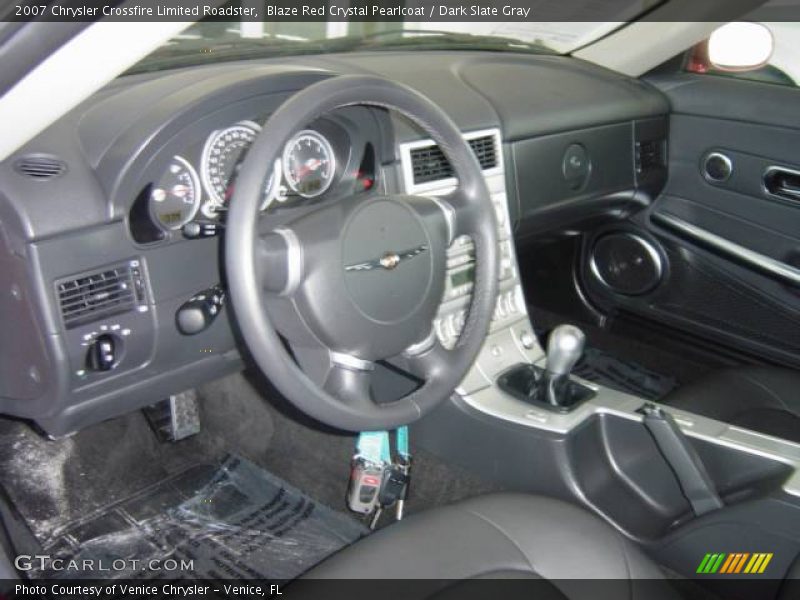 Blaze Red Crystal Pearlcoat / Dark Slate Gray 2007 Chrysler Crossfire Limited Roadster