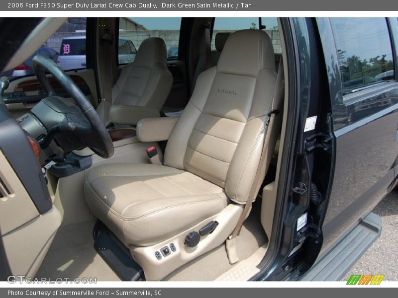  2006 F350 Super Duty Lariat Crew Cab Dually Tan Interior
