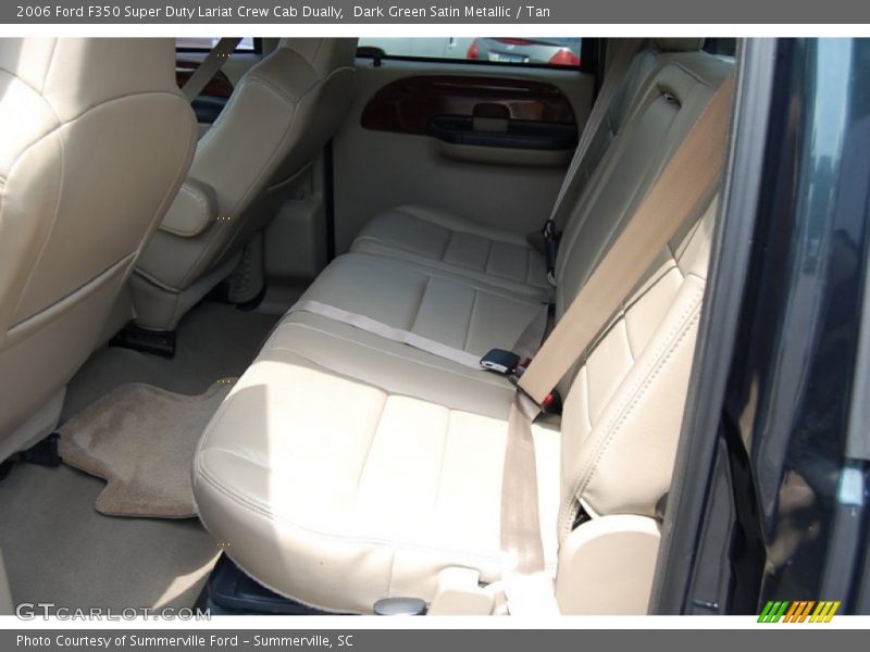  2006 F350 Super Duty Lariat Crew Cab Dually Tan Interior