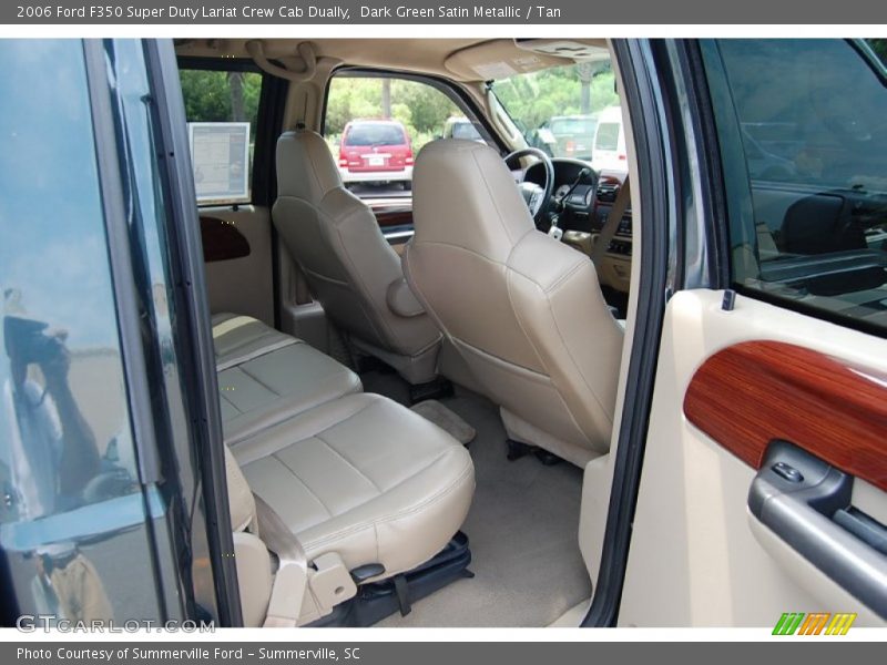  2006 F350 Super Duty Lariat Crew Cab Dually Tan Interior