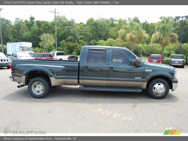  2006 F350 Super Duty Lariat Crew Cab Dually Dark Green Satin Metallic