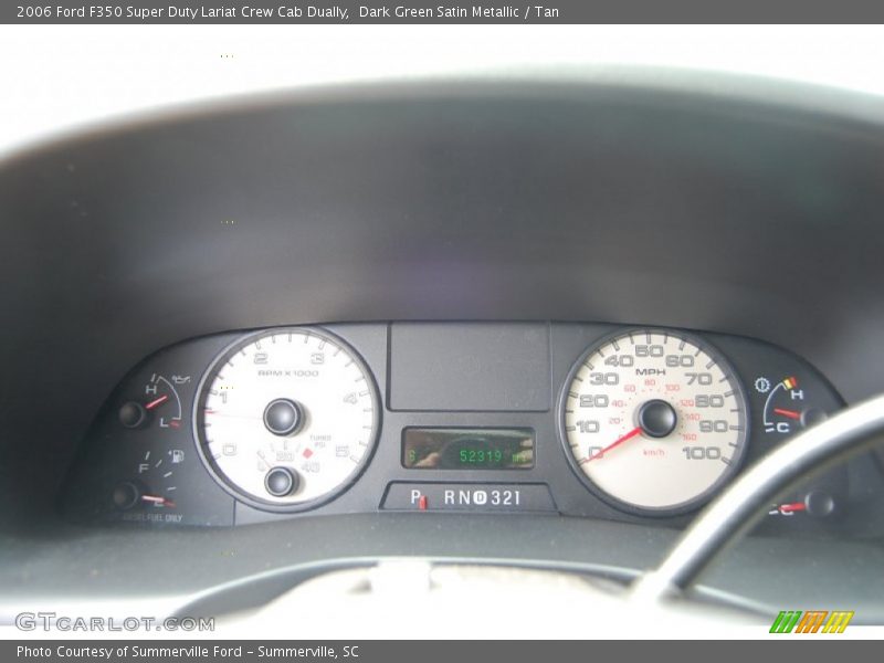  2006 F350 Super Duty Lariat Crew Cab Dually Lariat Crew Cab Dually Gauges