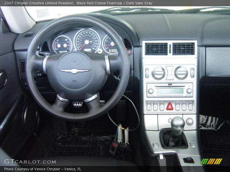 Blaze Red Crystal Pearlcoat / Dark Slate Gray 2007 Chrysler Crossfire Limited Roadster