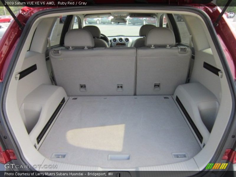 Ruby Red / Gray 2009 Saturn VUE XE V6 AWD