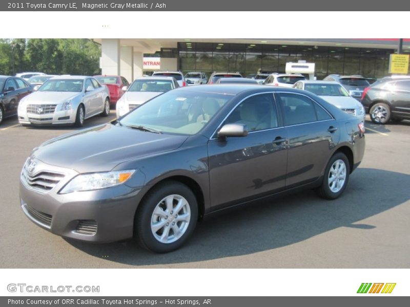 Magnetic Gray Metallic / Ash 2011 Toyota Camry LE