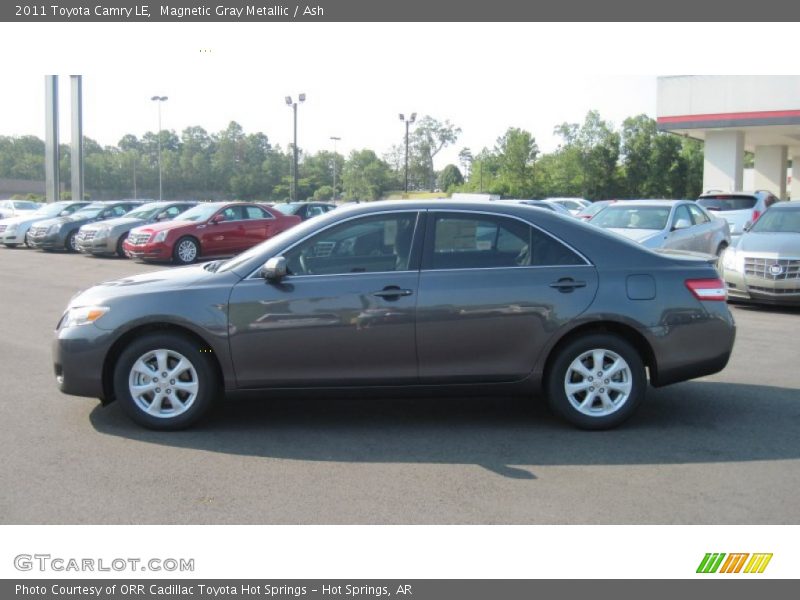 Magnetic Gray Metallic / Ash 2011 Toyota Camry LE