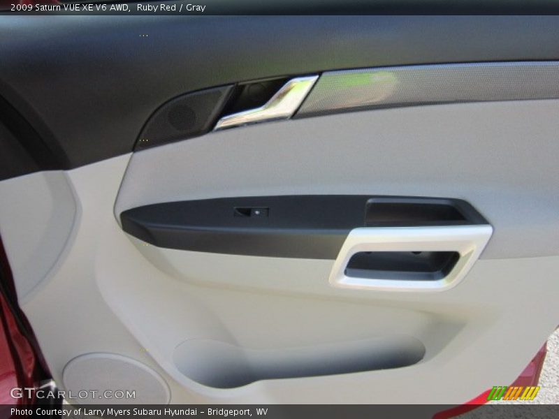 Ruby Red / Gray 2009 Saturn VUE XE V6 AWD