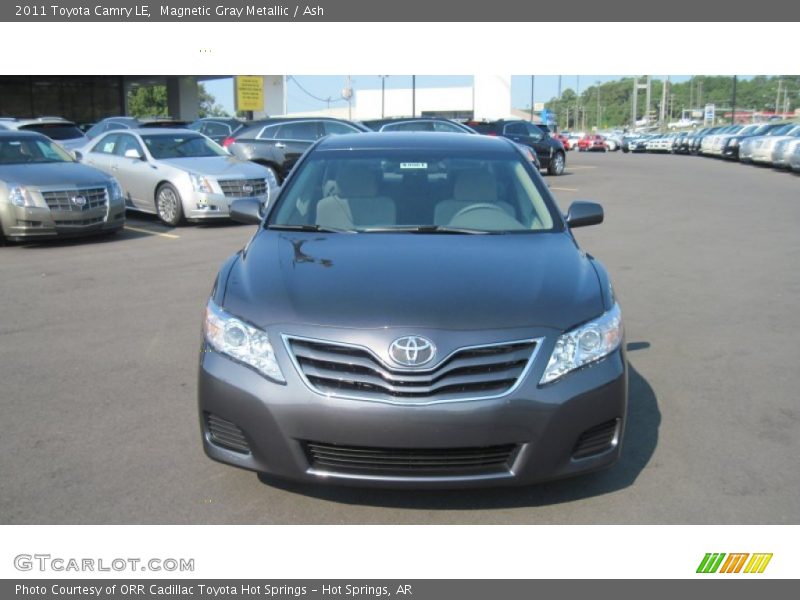 Magnetic Gray Metallic / Ash 2011 Toyota Camry LE