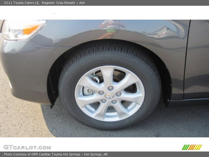 Magnetic Gray Metallic / Ash 2011 Toyota Camry LE