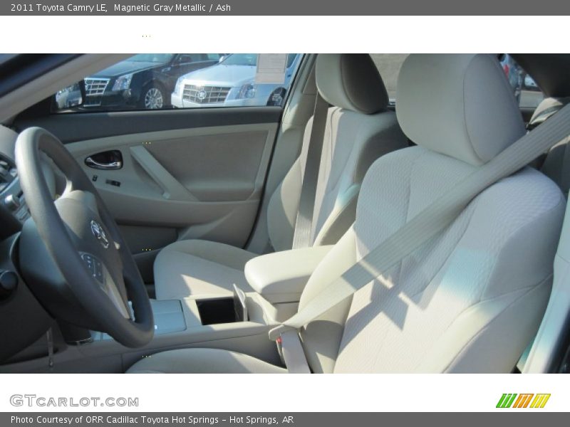 Magnetic Gray Metallic / Ash 2011 Toyota Camry LE
