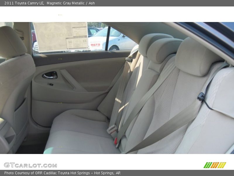 Magnetic Gray Metallic / Ash 2011 Toyota Camry LE