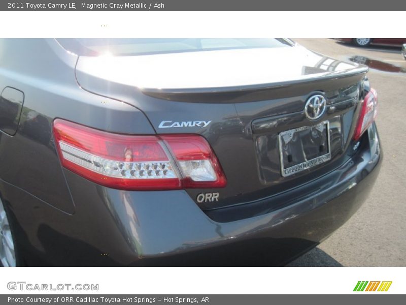 Magnetic Gray Metallic / Ash 2011 Toyota Camry LE