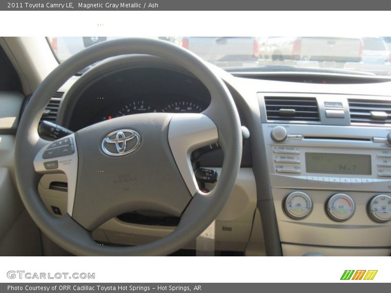 Magnetic Gray Metallic / Ash 2011 Toyota Camry LE