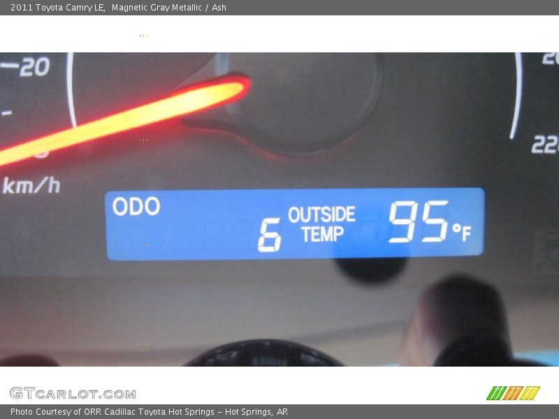 Magnetic Gray Metallic / Ash 2011 Toyota Camry LE