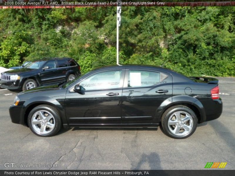  2008 Avenger R/T AWD Brilliant Black Crystal Pearl
